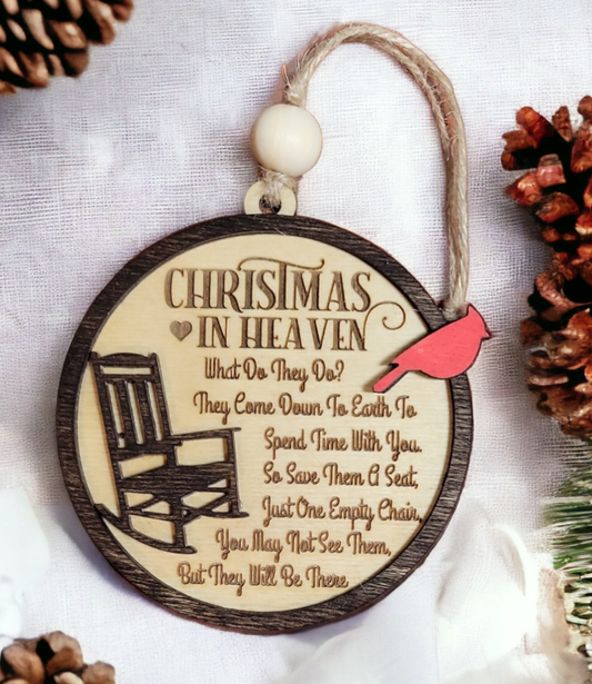 Ornament - Christmas In Heaven